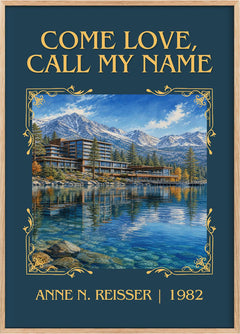 Come Love, Call My Name Classic Book Art Print by Anne N. Reisser