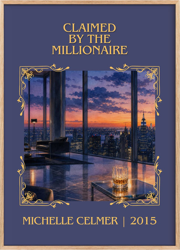 Claimed by the Millionaire Classic Book Art Print by Michelle Celmer