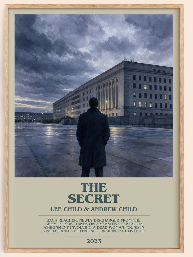 The Secret Bookish Wall Art by Lee Child & Andrew Child