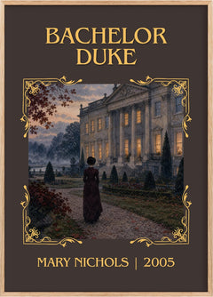 Bachelor Duke Classic Book Art Print by Mary Nichols