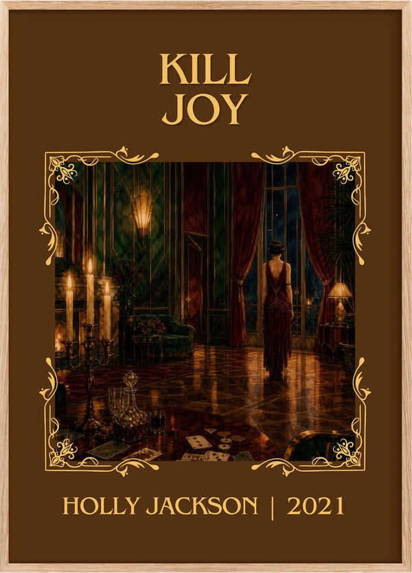 Kill Joy Classic Book Art Print by Holly Jackson