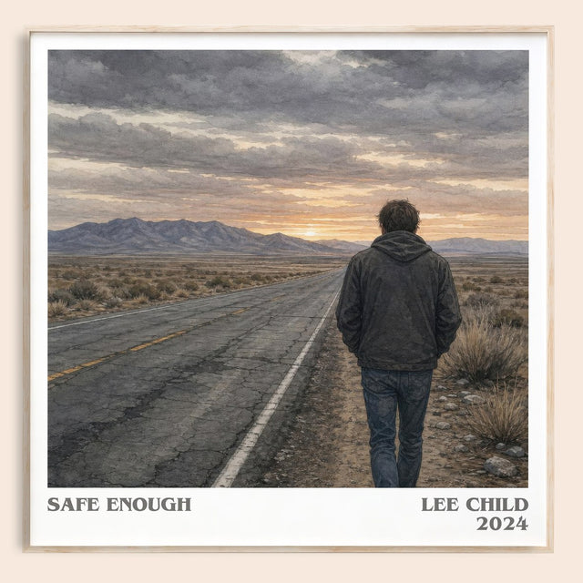 Safe Enough Literary Art Print by Lee Child