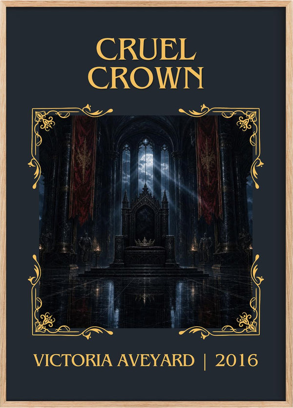 Cruel Crown Classic Book Art Print by Victoria Aveyard