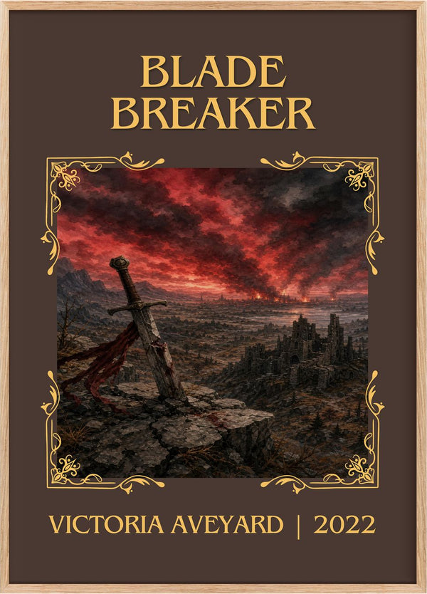 Blade Breaker Classic Book Art Print by Victoria Aveyard