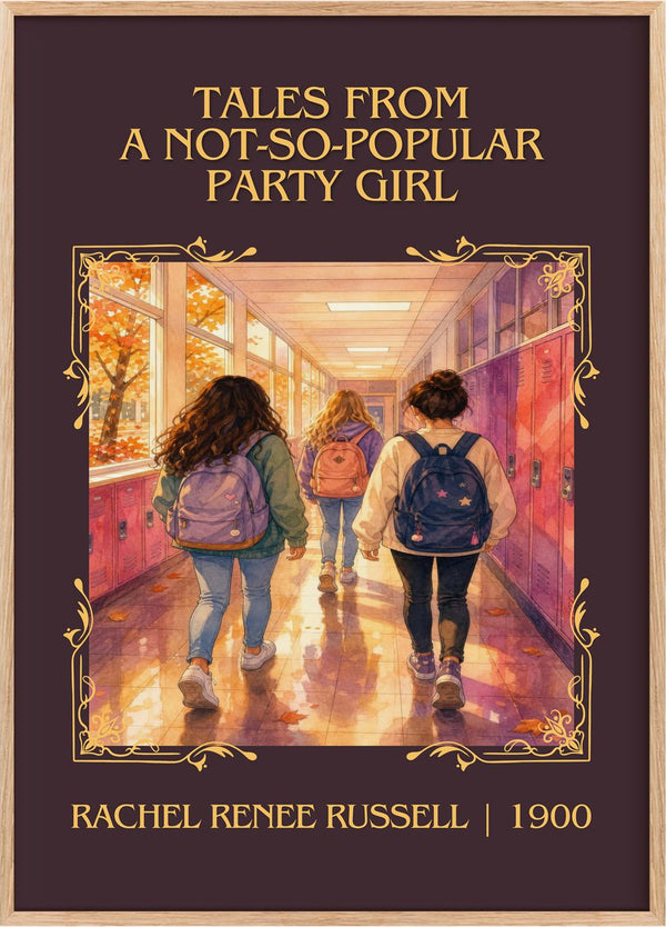 Tales from a not-so-popular party girl Classic Book Art Print by Rachel Renée Russell