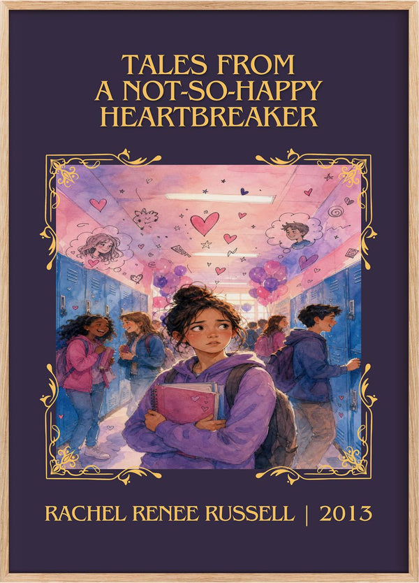 Tales from a not-so-happy heartbreaker Classic Book Art Print by Rachel Renée Russell