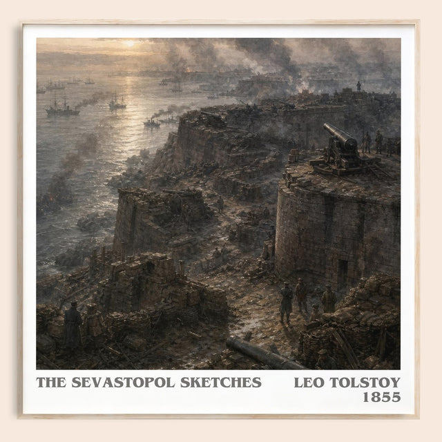 The Sevastopol Sketches Literary Art Print by Leo Tolstoy