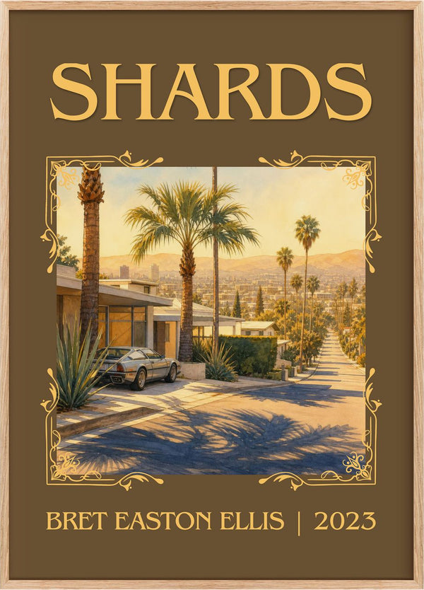 Shards Classic Book Art Print by Bret Easton Ellis