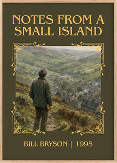 Notes from a small island Classic Book Art Print by Bill Bryson