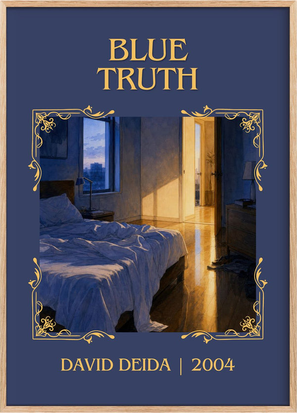 Blue Truth Classic Book Art Print by David Deida