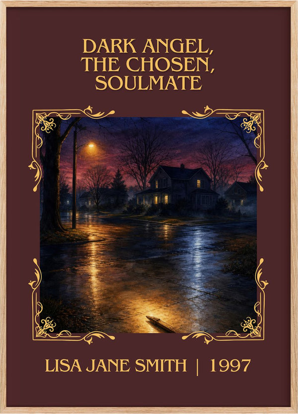 Dark Angel, The Chosen, Soulmate Classic Book Art Print by L. Smith
