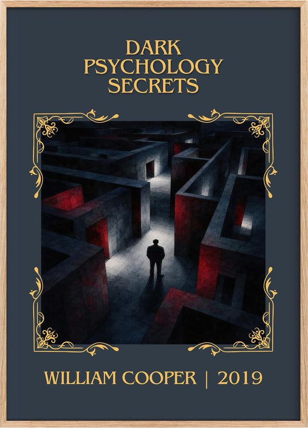 Dark Psychology Secrets Classic Book Art Print by William Cooper