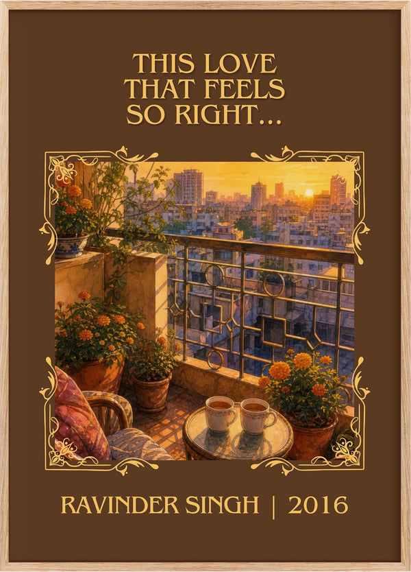 This Love that Feels So Right... Classic Book Art Print by R. Singh