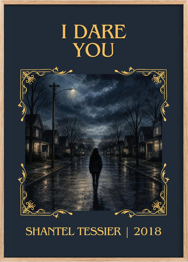 I Dare You Classic Book Art Print by Shantel Tessier