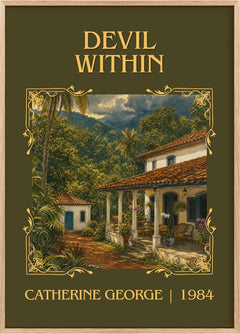 Devil Within Classic Book Art Print by Catherine George