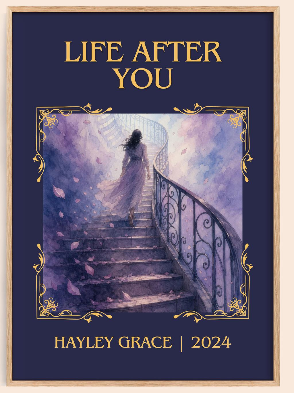 life after you Classic Book Art Print by Hayley Grace – book poster