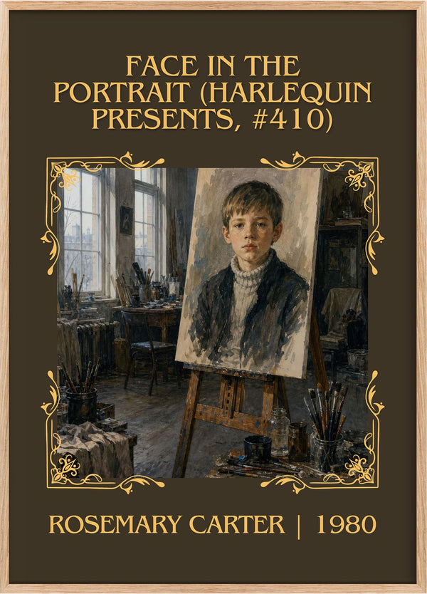 Face in the Portrait (Harlequin Presents, #410) Classic Book Art Print by Rosemary Carter