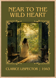Near to the wild heart Classic Book Art Print by Clarice Lispector