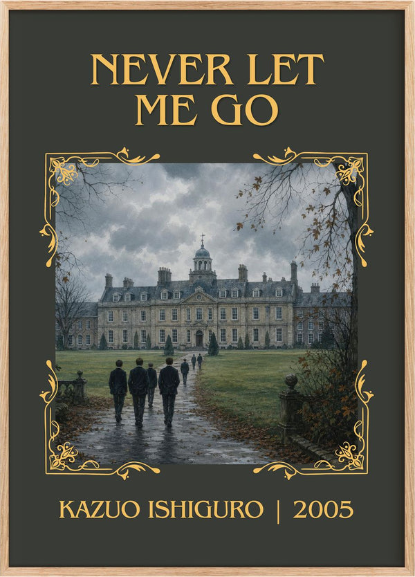 Never Let Me Go Classic Book Art Print by Kazuo Ishiguro