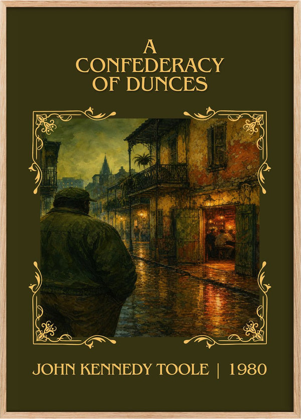 A Confederacy of Dunces Classic Book Art Print by John Kennedy Toole