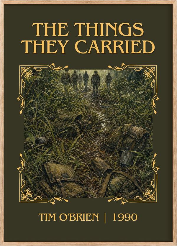 The Things They Carried Classic Book Art Print by Tim O'Brien