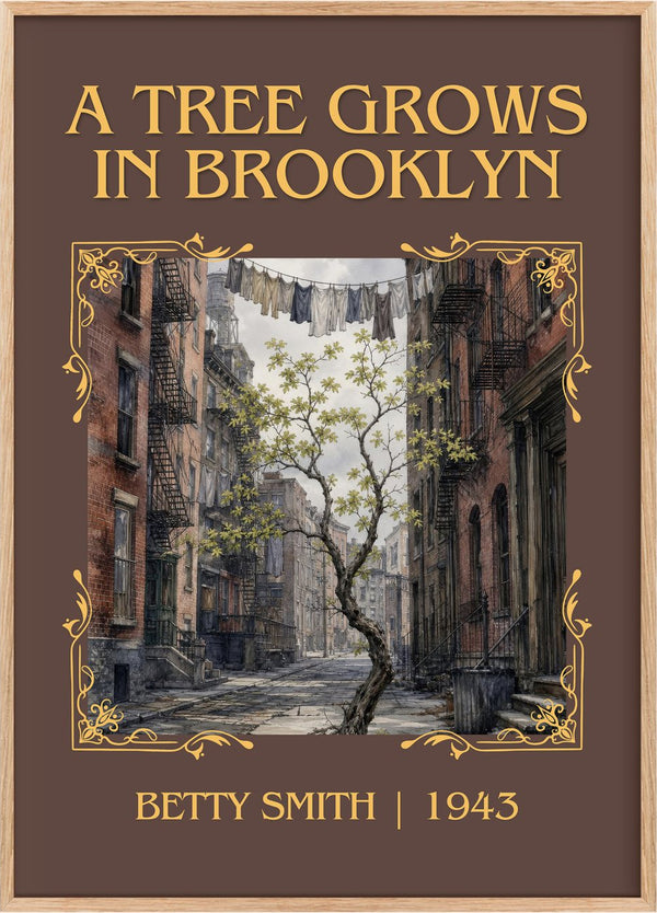 A Tree Grows in Brooklyn Classic Book Art Print by Betty Smith