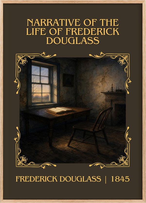 Narrative of the Life of Frederick Douglass Classic Book Art Print by Frederick Douglass