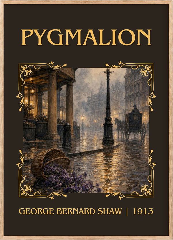 Pygmalion Classic Book Art Print by George Bernard Shaw