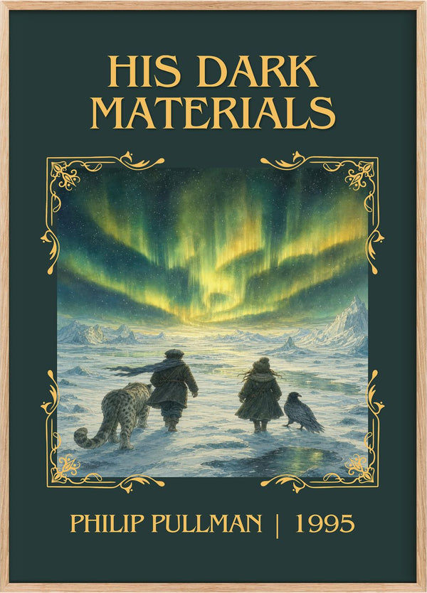 His Dark Materials Classic Book Art Print by Philip Pullman