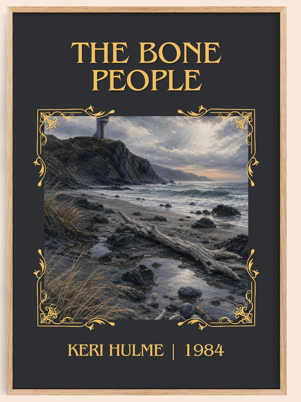 The Bone People Classic Book Art Print by Keri Hulme – book poster