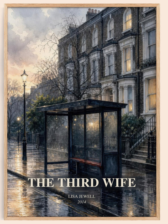 The Third Wife Book Watercolour Illustration by Lisa Jewell