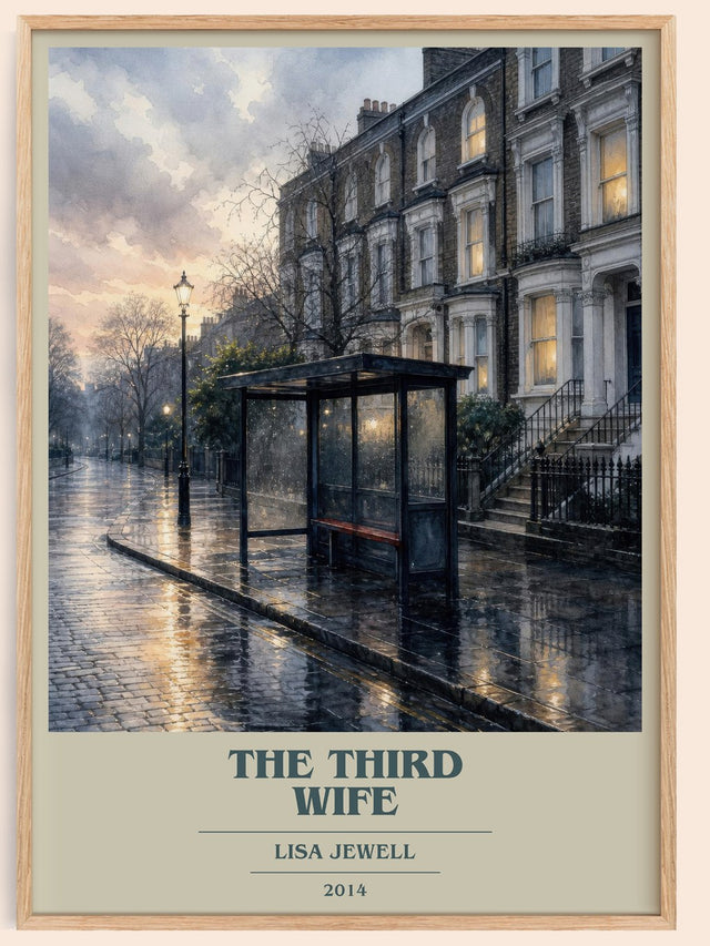 The Third Wife Book Cover Poster by Lisa Jewell