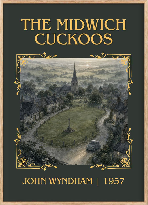 The Midwich Cuckoos Classic Book Art Print by John Wyndham