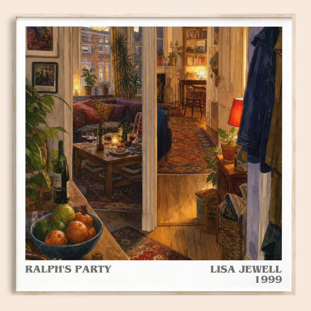 Ralph'S Party Literary Art Print by Lisa Jewell