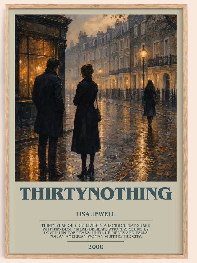 Thirtynothing Bookish Wall Art by Lisa Jewell