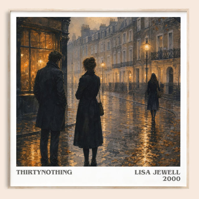 Thirtynothing Literary Art Print by Lisa Jewell
