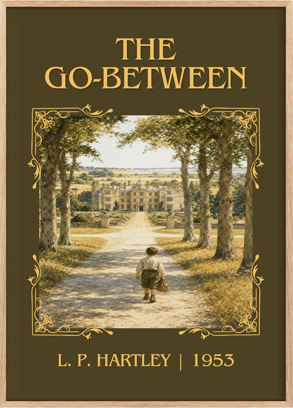 The Go-Between Classic Book Art Print by L. P. Hartley