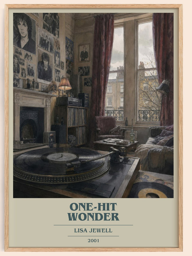 One-Hit Wonder Book Cover Poster by Lisa Jewell