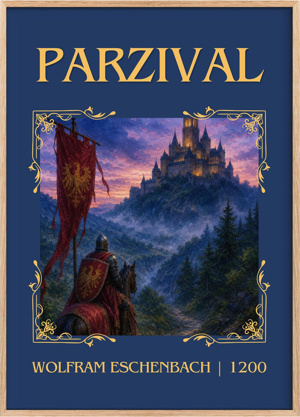 Parzival Classic Book Art Print by Wolfram Eschenbach