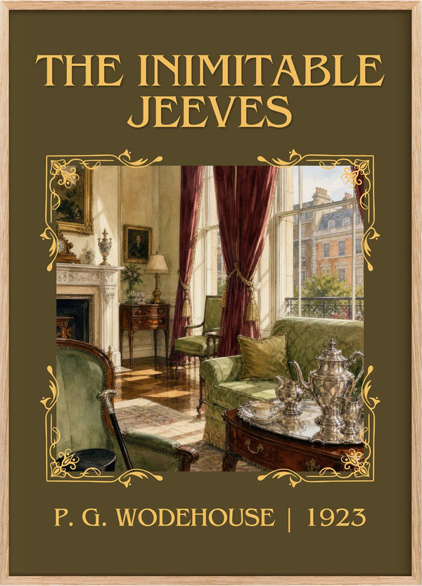 The Inimitable Jeeves Classic Book Art Print by P. G. Wodehouse