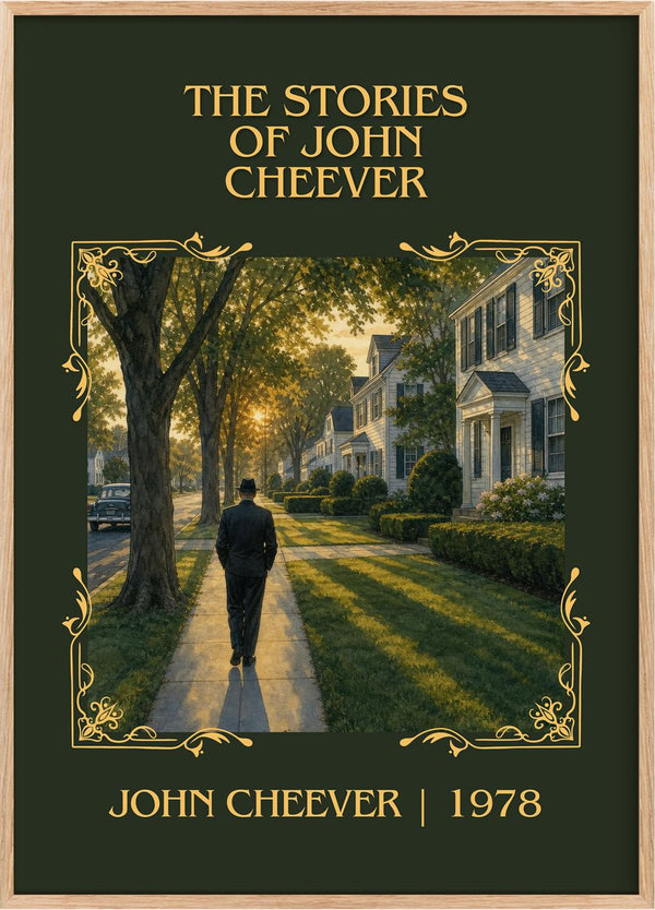 The Stories of John Cheever Classic Book Art Print by John Cheever