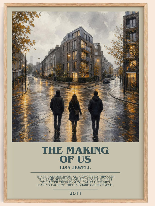 The Making Of Us Bookish Wall Art by Lisa Jewell