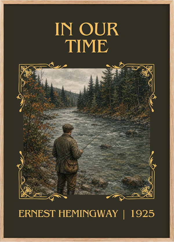 In Our Time Classic Book Art Print by Ernest Hemingway
