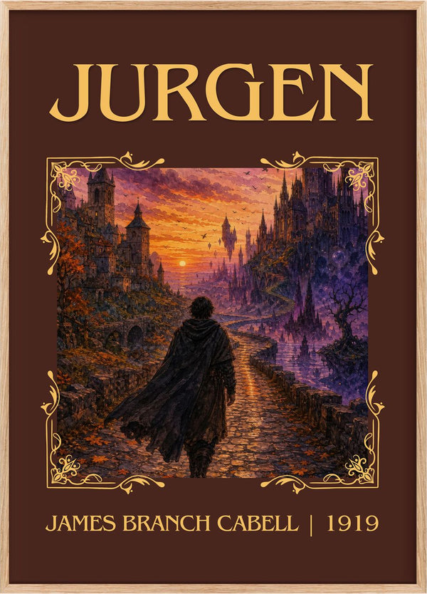 Jurgen Classic Book Art Print by James Branch Cabell