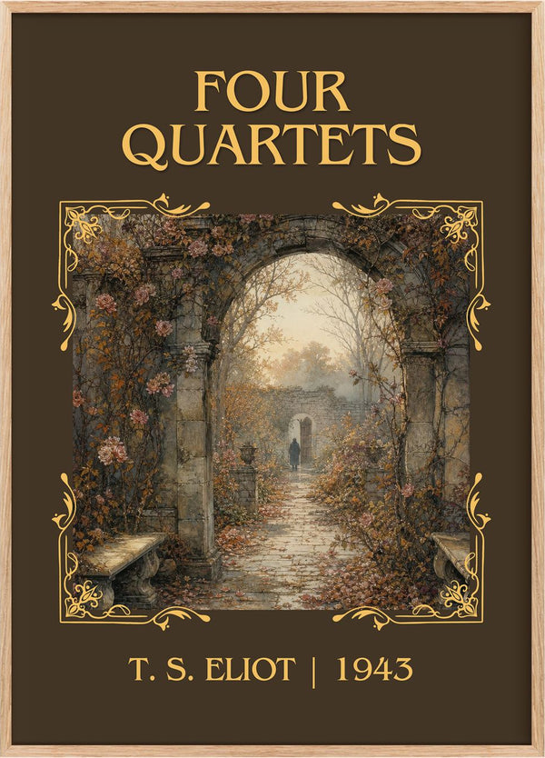 Four Quartets Classic Book Art Print by T. S. Eliot