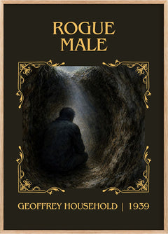 Rogue Male Classic Book Art Print by Geoffrey Household