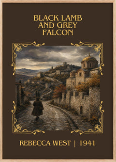 Black Lamb and Grey Falcon Classic Book Art Print by Rebecca West