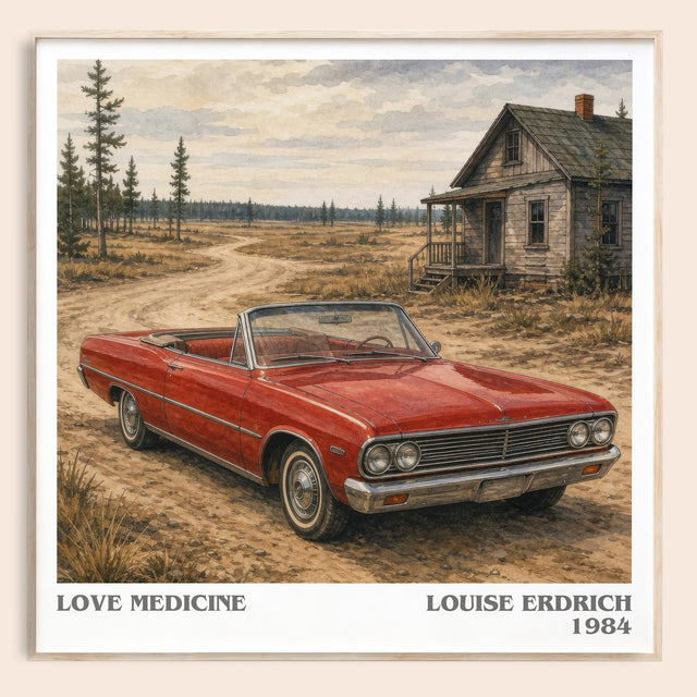 Love Medicine Literary Art Print by Louise Erdrich
