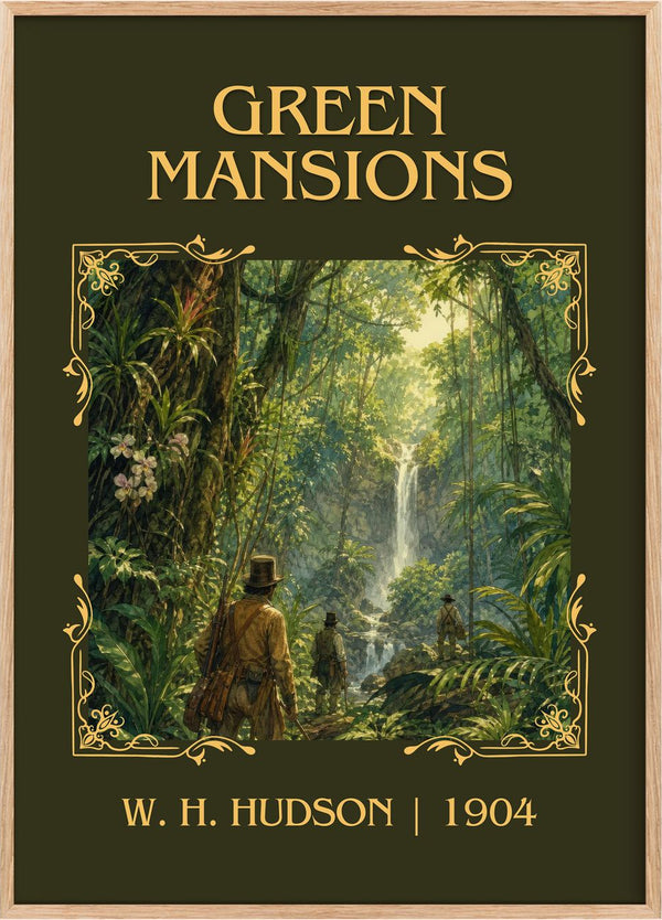 Green Mansions Classic Book Art Print by W. H. Hudson