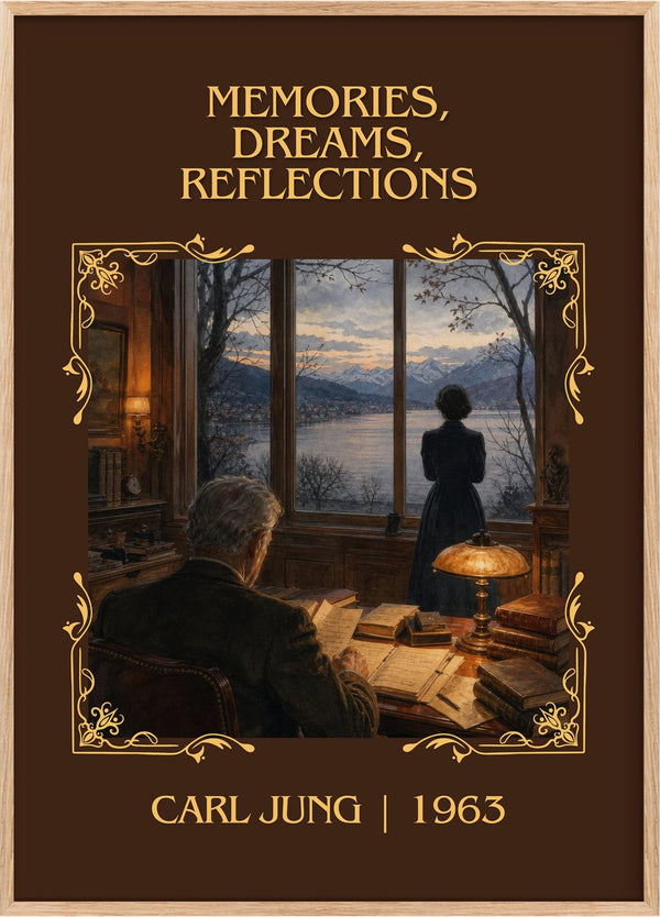 Memories, Dreams, Reflections Classic Book Art Print by Carl Jung
